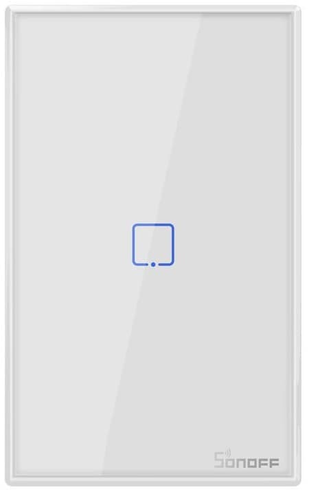 Interruptor De Parede Smart Sonoff T0US1C Wi-Fi/1 Botão - White 1