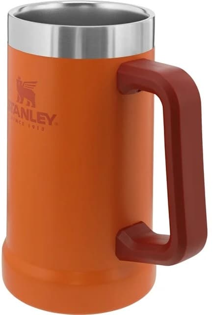Caneca Térmica Stanley Adventure Big Grip Beer Stein 709ml - Orange 3