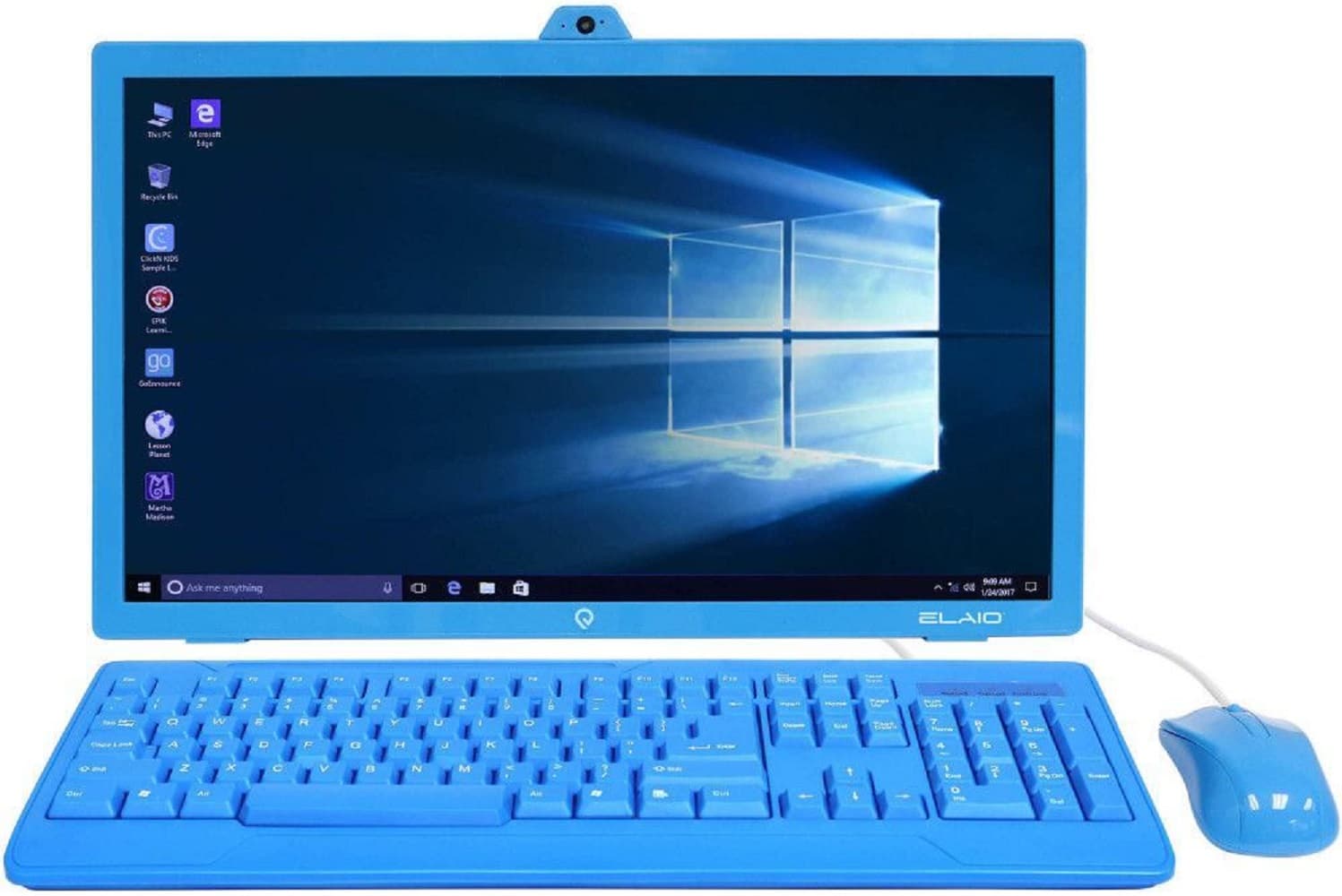 All-In-One Epik Elaio18501-BL 18.5" HD Intel Atom Z3735F 2/32GB EMMC - Azul