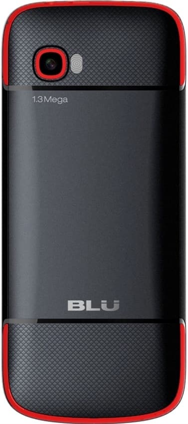 Celular Blu Jenny TV T276T DS 2G 2.8" 24/32MB - Preto/Vermelho 1