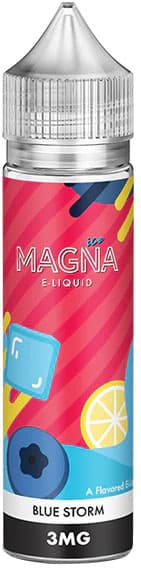 Essência Para Vaper Magna Ice 3mg Nicotina Blue Storm - 60ml