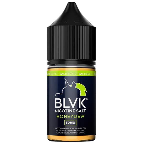 Essência Para Vaper BLVK Nicotine Salt Honeydew 50mg Nicotina - 30ml