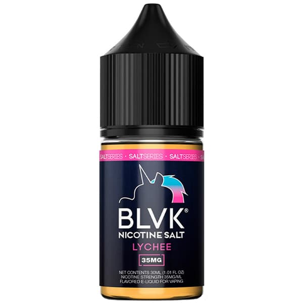 Essência Para Vaper BLVK Nicotine Salt Lychee 35mg Nicotina - 30ml
