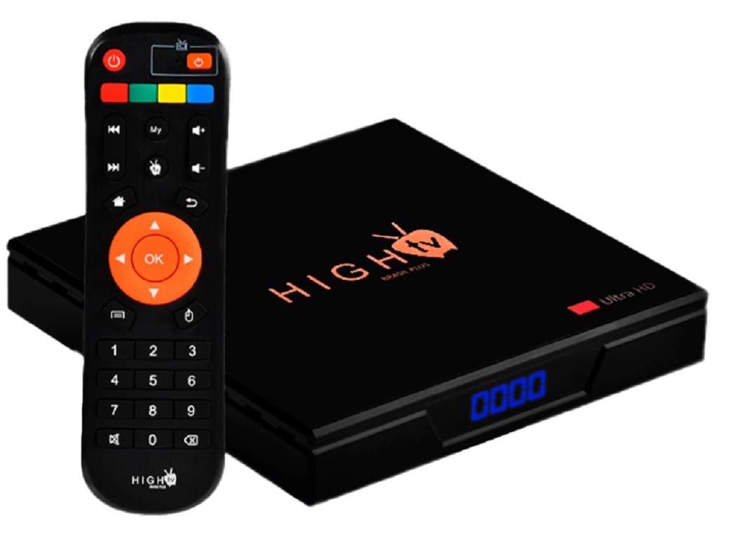 Receptor TV Box High TV Brasil Plus 2/16GB Ultra HD Wi-Fi Bivolt Preto 1
