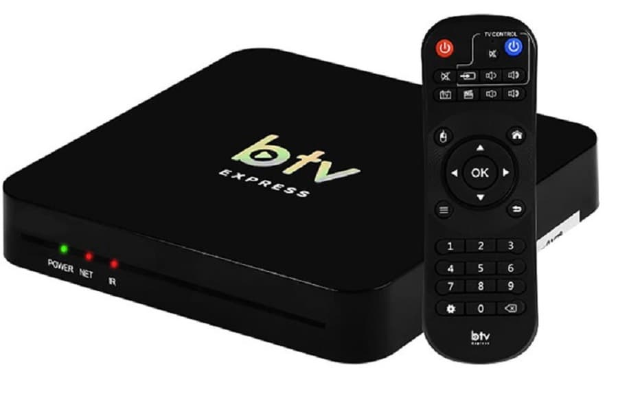 Receptor FTA BTV Express E10 2/8GB Ultra HD - Preto 1