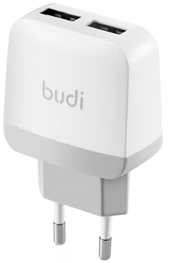 Carregador de Parede Budi M8J940E 12W EU Plug Branco 1