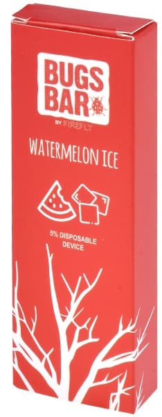 Vaper Firefly Bugs Bar Descartável 50mg Nicotina 300 Puffs - Watermelon Ice