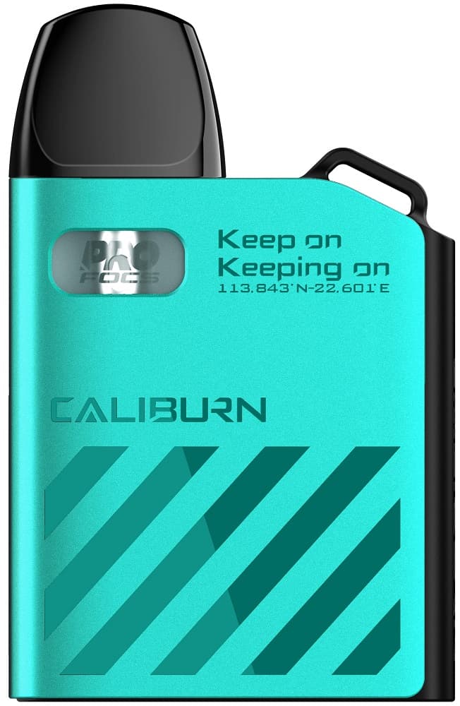 Vaper Uwell Caliburn Ak2 Pod System 2ml Recarregável - Turquoise Blue