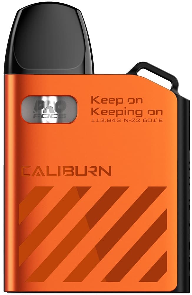 Vaper Uwell Caliburn Ak2 Pod System 2ml Recarregável - Neon Orange