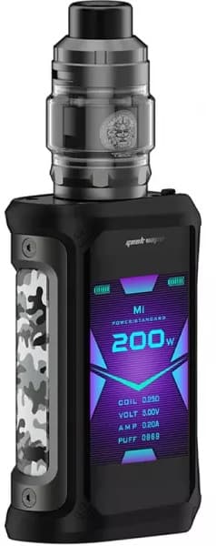 Vaper Geekvape Aegis X Zeus 200W 5mL - Gunmetal & Camo