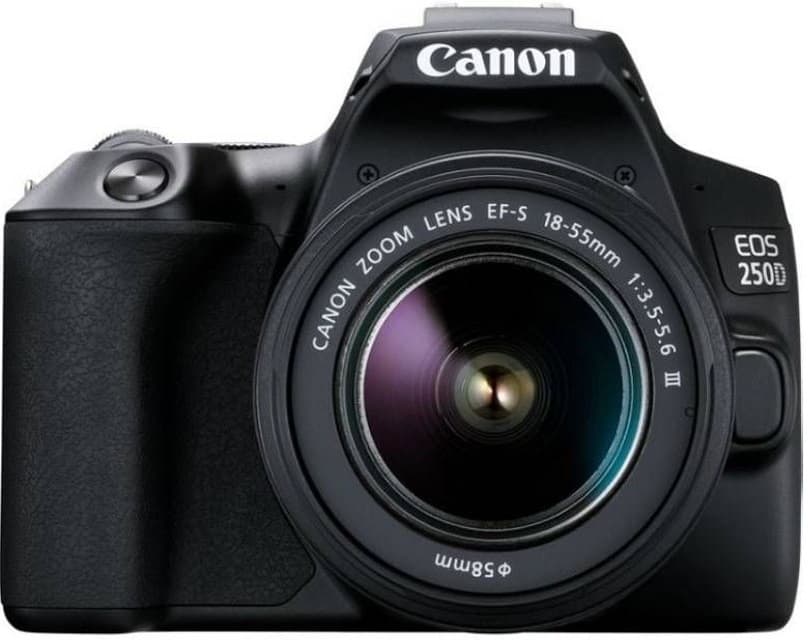 Câmera Digital Canon EOS 250D EF-S 18-55mm III Kit DSLR - Black 1