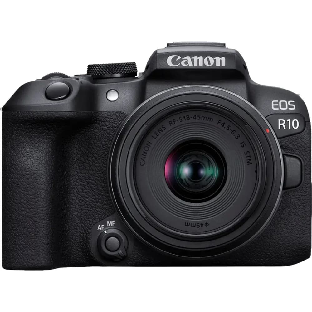 Câmera Digital Canon EOS R10 RF-S 18-45mm F4.5-6.3 IS STM Kit - Black 1