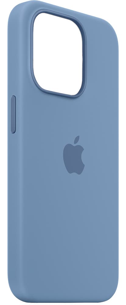 Apple Capa iPhone 15 Pro Silicone Case MT1L3ZM/A with MagSafe - Winter Blue 1