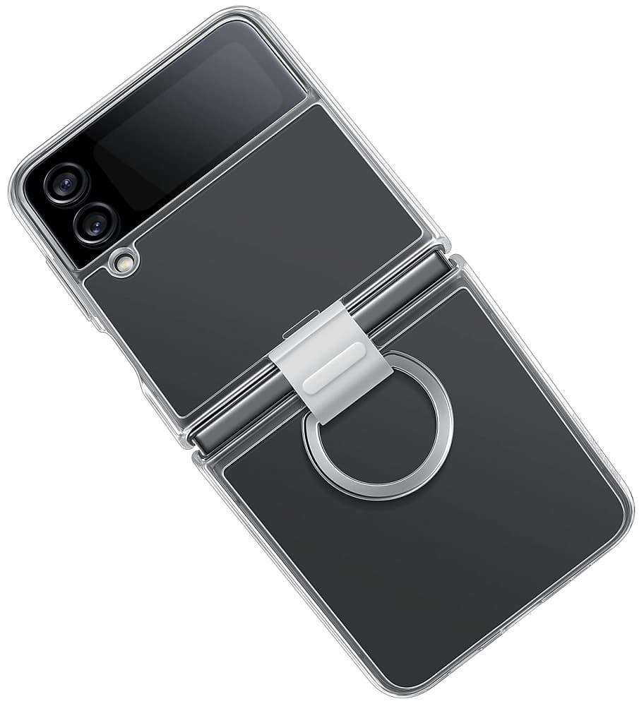 Capa Samsung Z Flip4 EF721CTEGWW With Ring - Clear Cover 3