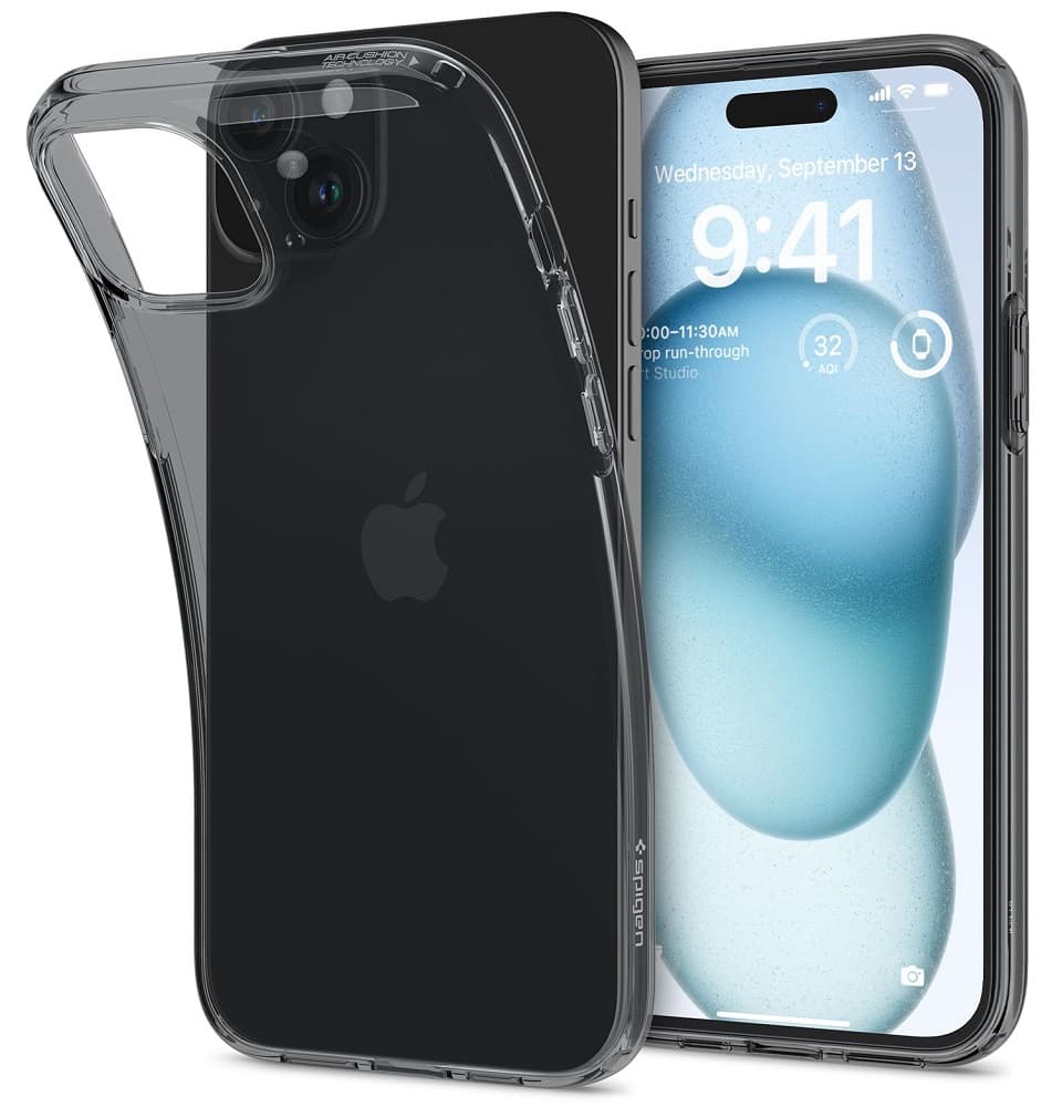 Capa Spigen IPhone 15 ACS06482 Crystal Flex - Space Crystal 1