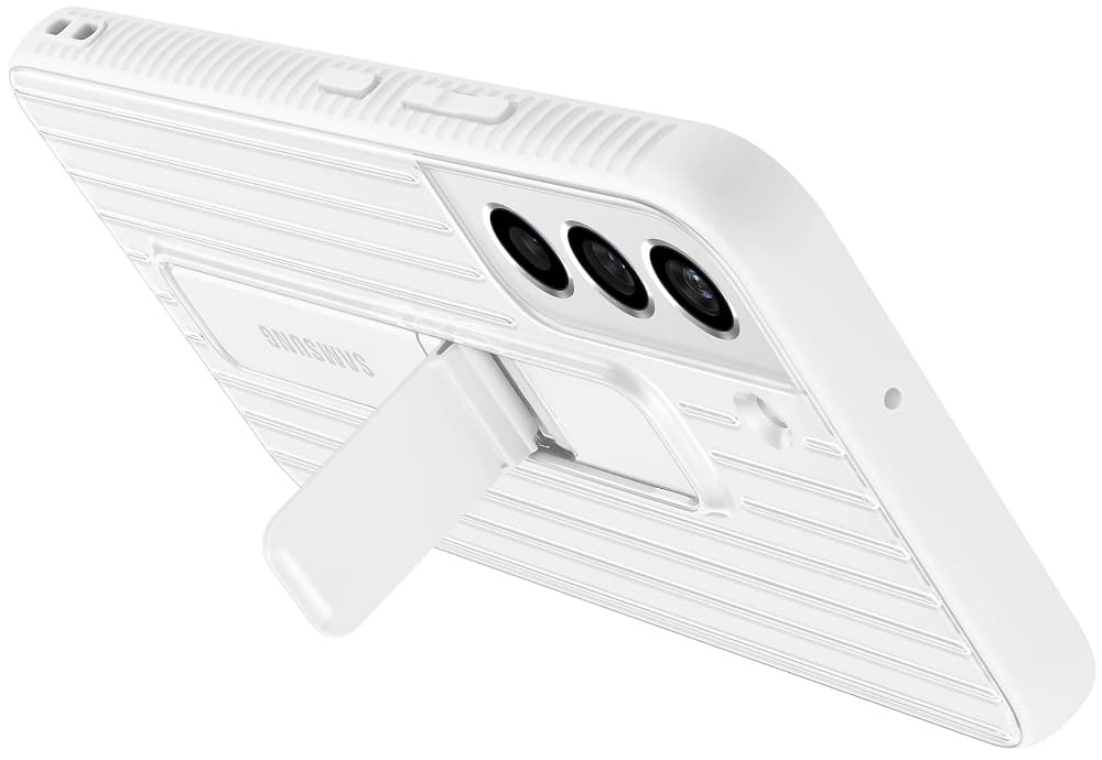 Capa Samsung Galaxy S22 EF-RS901CWEGWW Protective Standing Cover - White 1