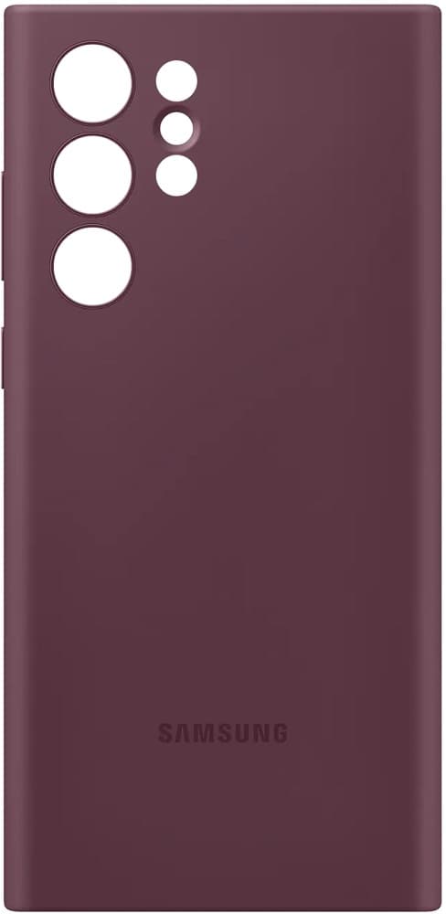 Capa Samsung S22 Ultra EF-PS908TEEGWW Silicone Cover - Burgundy