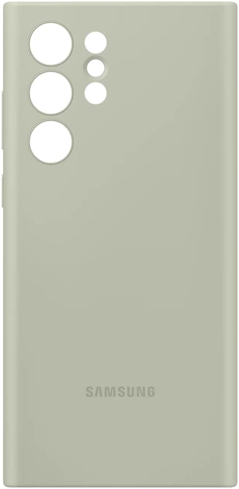 Capa Samsung S22 Ultra EF-PS908TMEGWW Silicone Cover - Olive Green