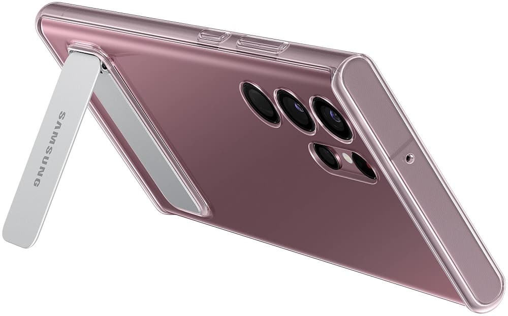 Capa Samsung S22 ULTRA EF-JS908CTEGWW Clear Standing Cover - Transparent 1