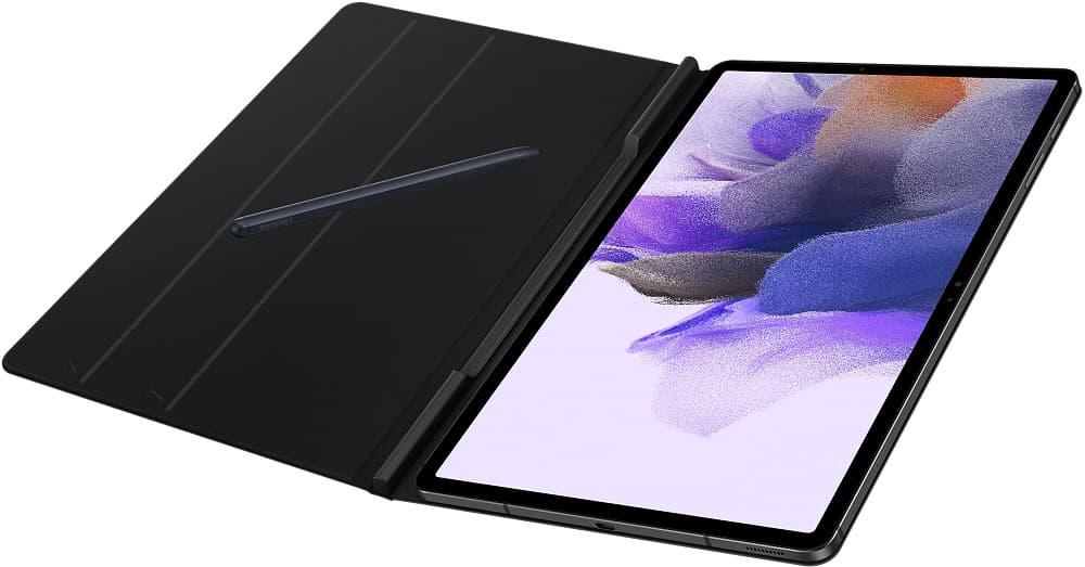 Capa Samsung Galaxy Tab S7+| S8+ Book Cover EF-BT730PBEGWW - Black 4
