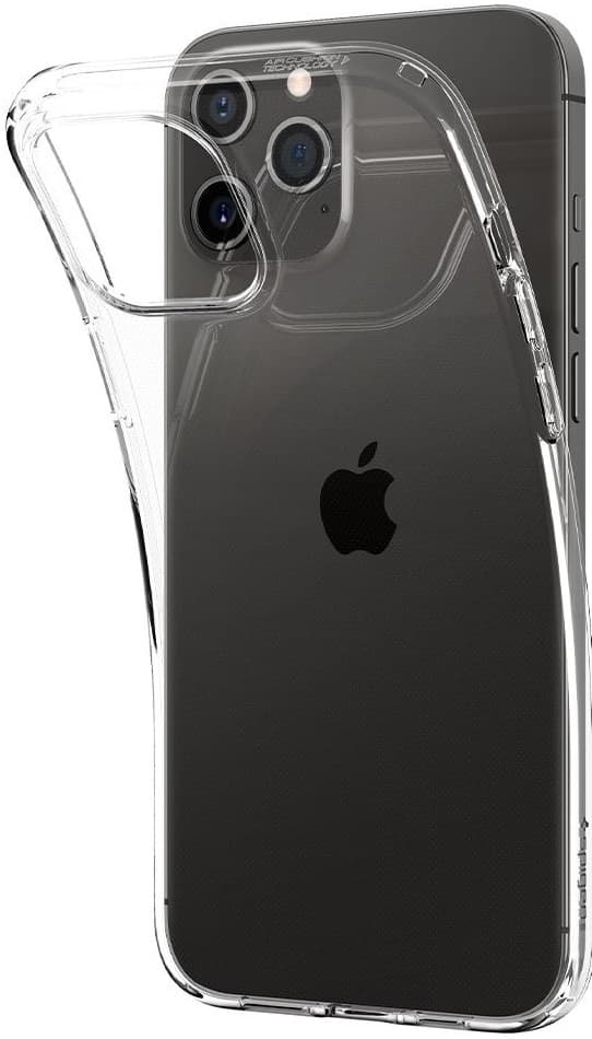 Capa Spigen iPhone 12 Pro ACS01517 Crystal Flex - Transparente 1