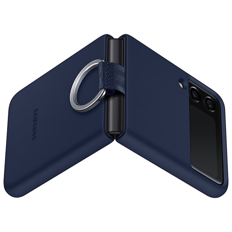 Capa Samsung Galaxy Z Flip 3 EF-PF711TNEGWW con Ring- Navy 3