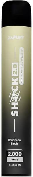 Vaper Zapuff Descartável Shock 2.0 2000 Puffs - Caribbean Slush