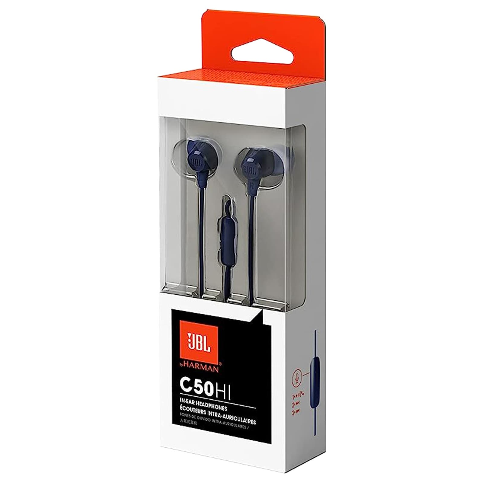 Fone de Ouvido JBL C50HI - Blue 3