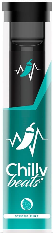 Vaper Descartável Chilly Beats C6 5% Nicotina 600 Puffs - Strong Mint