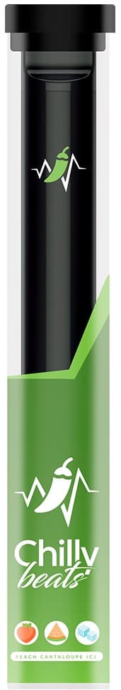 Vaper Descartável Chilly Beats C10 5% Nicotina 1000 Puffs - Peach Cantaloupe Ice