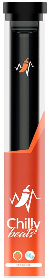 Vaper Descartável Chilly Beats C10 5% Nicotina 1000 Puffs - Peach Ice