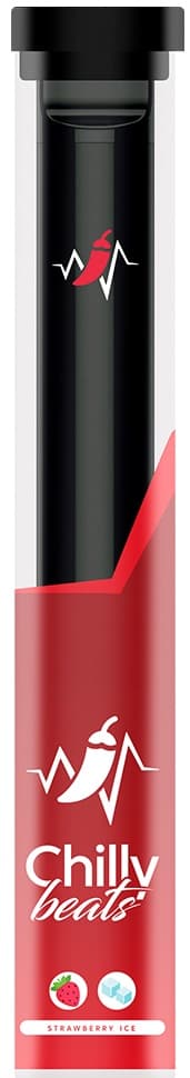 Vaper Descartável Chilly Beats C10 5% Nicotina 1000 Puffs - Strawberry Ice