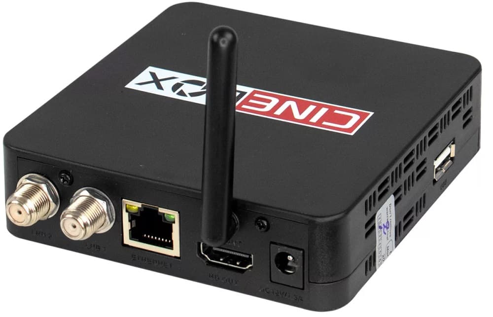 Receptor FTA Cinebox Fantasia S II WiFi Bivolt - Preto 1