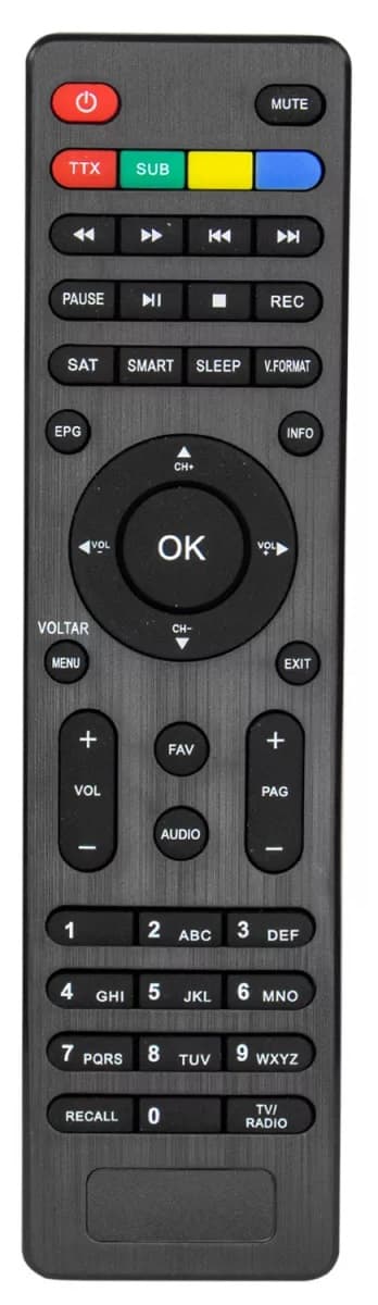 Receptor FTA Cinebox Fantasia S II WiFi Bivolt - Preto 3