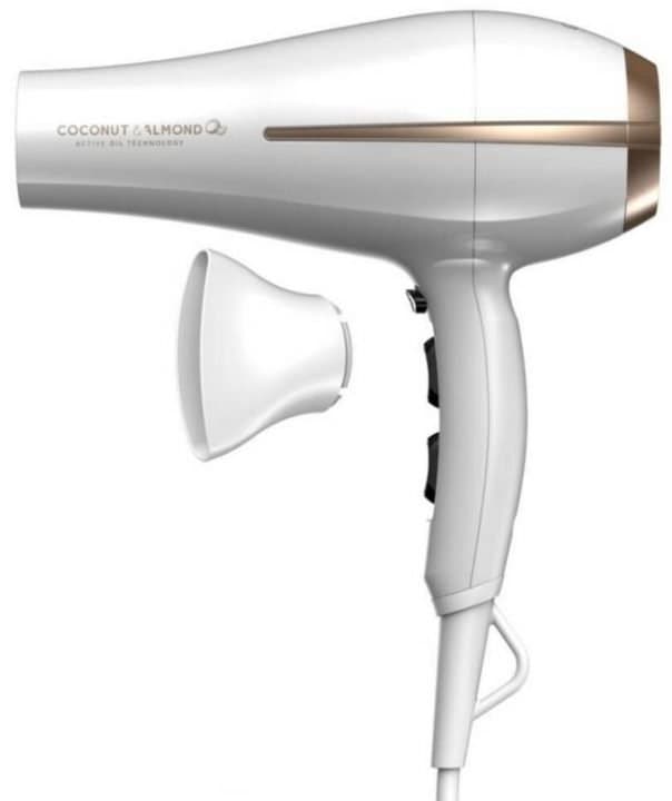 Secador + Chapinha para Cabelo Gama Coconut & Almond 220V - White/Gold 3