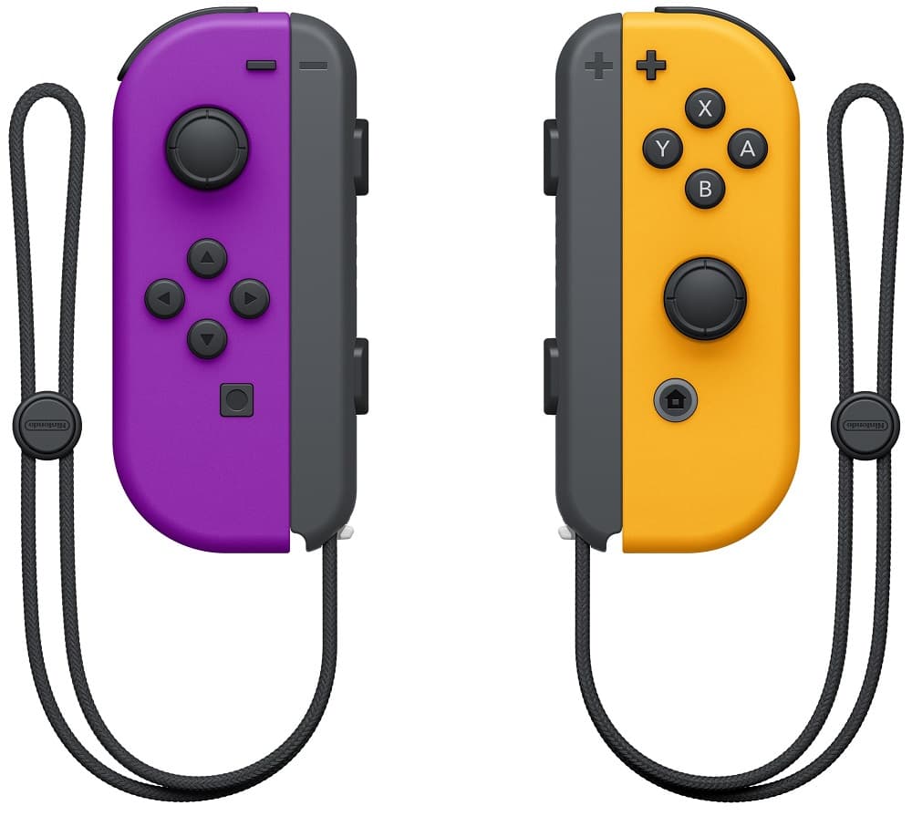 Controle Nintendo Switch Joy-Con (L/R) - Purple/Orange