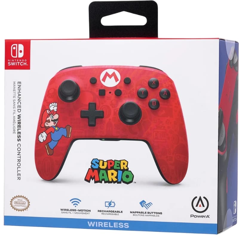 Controle Wireless PowerA Nintendo Switch - Here We Go Mario (PWA-A-00654) 5