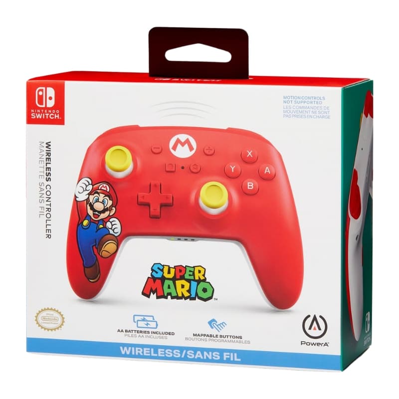 Controle Wireless PowerA Nintendo Switch - Mario Joy (PWA-A-02941) 5
