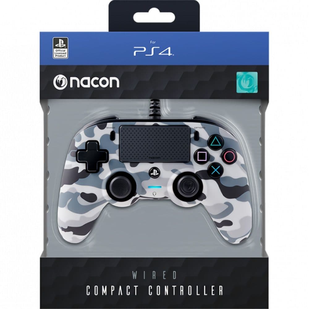 Controle Nacon Wired Compact SLEH-00629 para PS4/PC - Camuflado 4