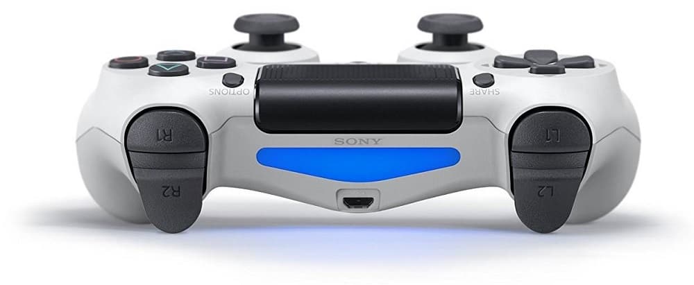 Controle Sony Dualshock 4 para PS4 CUH-ZCT2G 13 - Glacier White (Japonês) 3