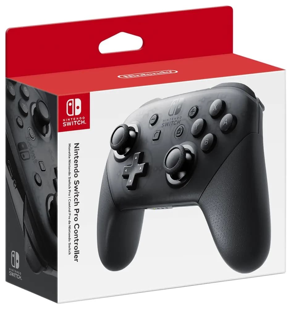 Controle Nintendo Switch Pro Wireless - Black (Caixa Feia) 5
