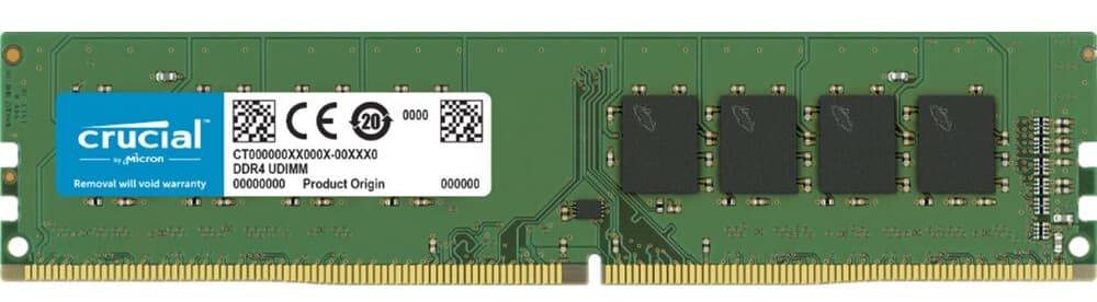Memória para PC 16GB Crucial DDR4 2666MHz CT16G4DFRA266 