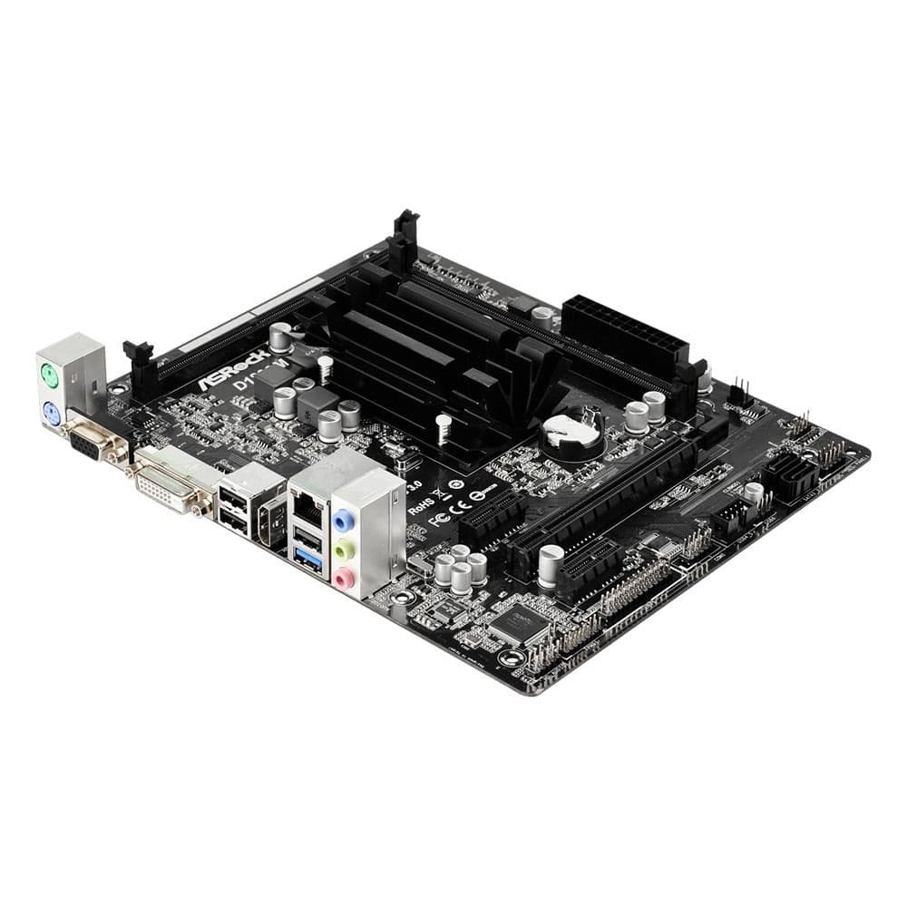 Placa Mãe AsRock D1800M Micro ATX Intel Celeron J1800 3