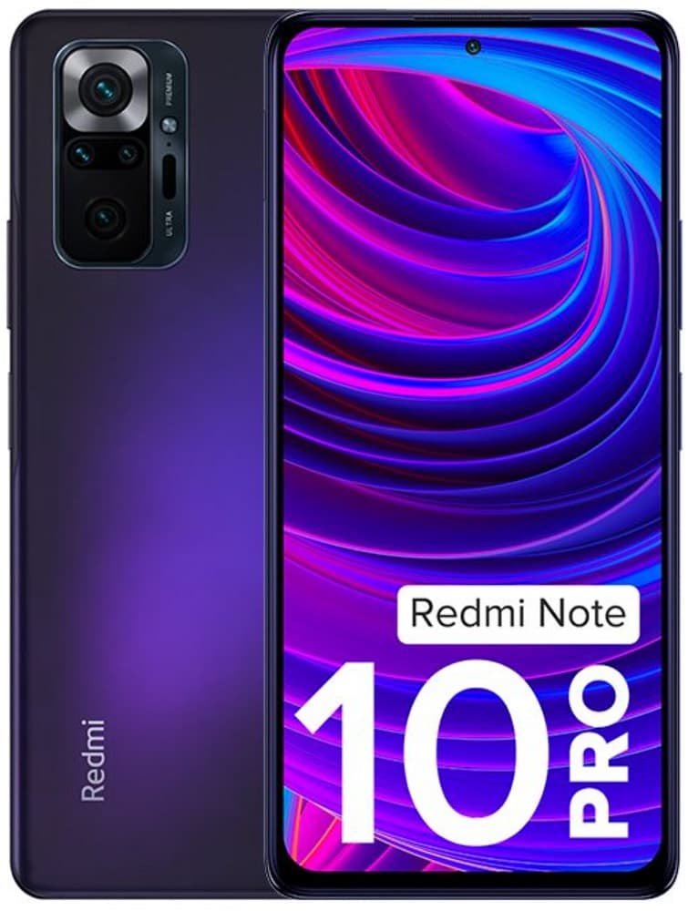 Smartphone Xiaomi Redmi Note 10 Pro DS LTE 6.67" 6/128GB Dark Nebula (India)