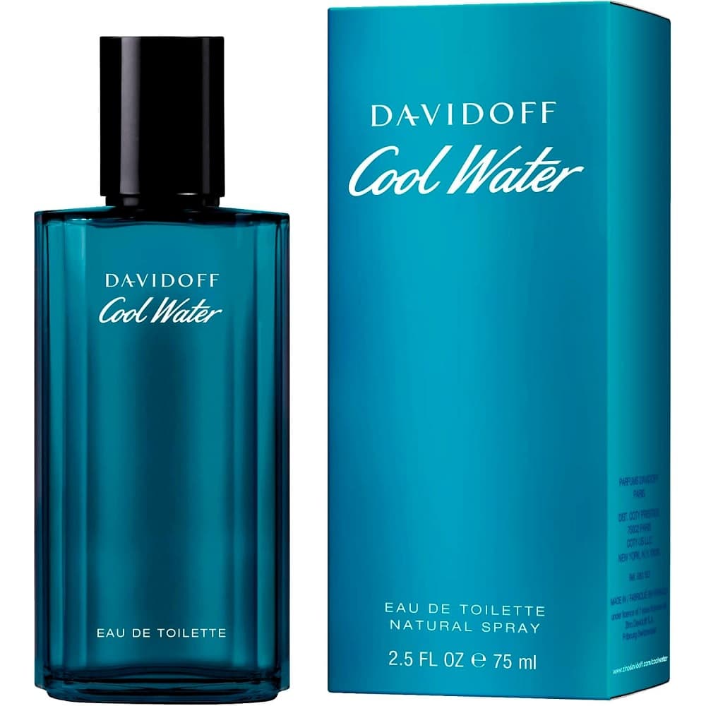 Perfume Davidoff Cool Water EDT Masculino - 75mL