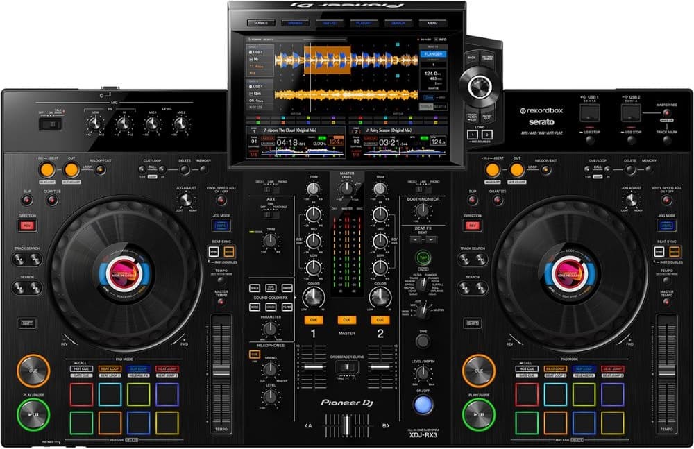 Controlador de DJ All-In-One Pioneer XDJ-RX3 - Preto 1