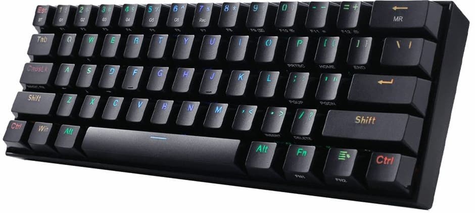 Teclado Gaming Redragon Draconic Mechanical K530RGB Bluetooth Inglês - Black 1