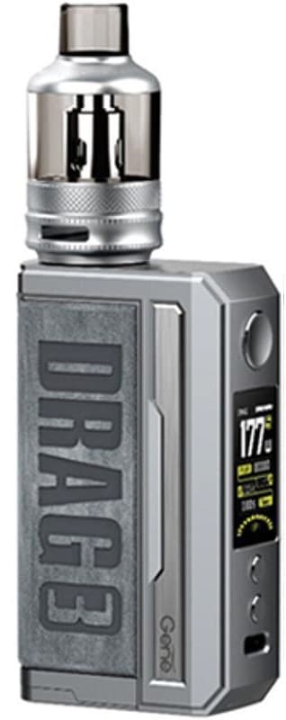 Vaper Voopoo DRAG 3 5.5ml - Smoky Grey
