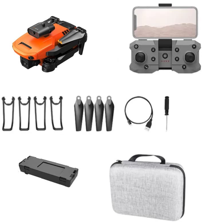 Drone Xin Kai Yang Four Sides Avoidance K6 Drone - Orange 1
