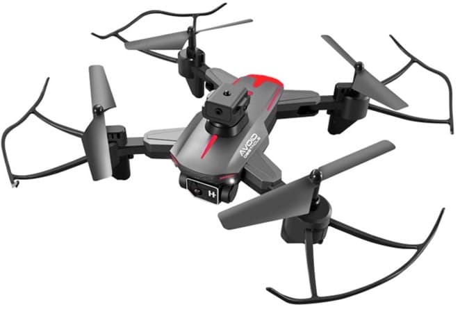 Drone Xin Kai Yang Four Sides Avoidance KY605 Dual HD - Black/Red 1